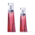 Wholesale Long Square Clear Simple Glass Perfume Empty Bottle for Perfume